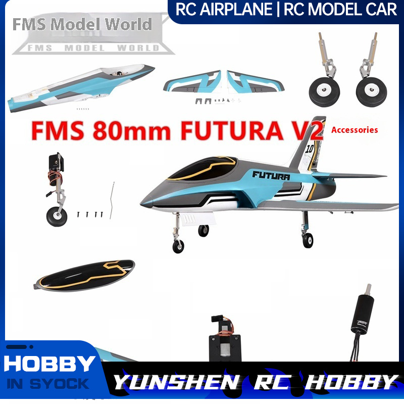 Kids Toys Remote Car - Fms 80mm Futura Futra V2 Accessories