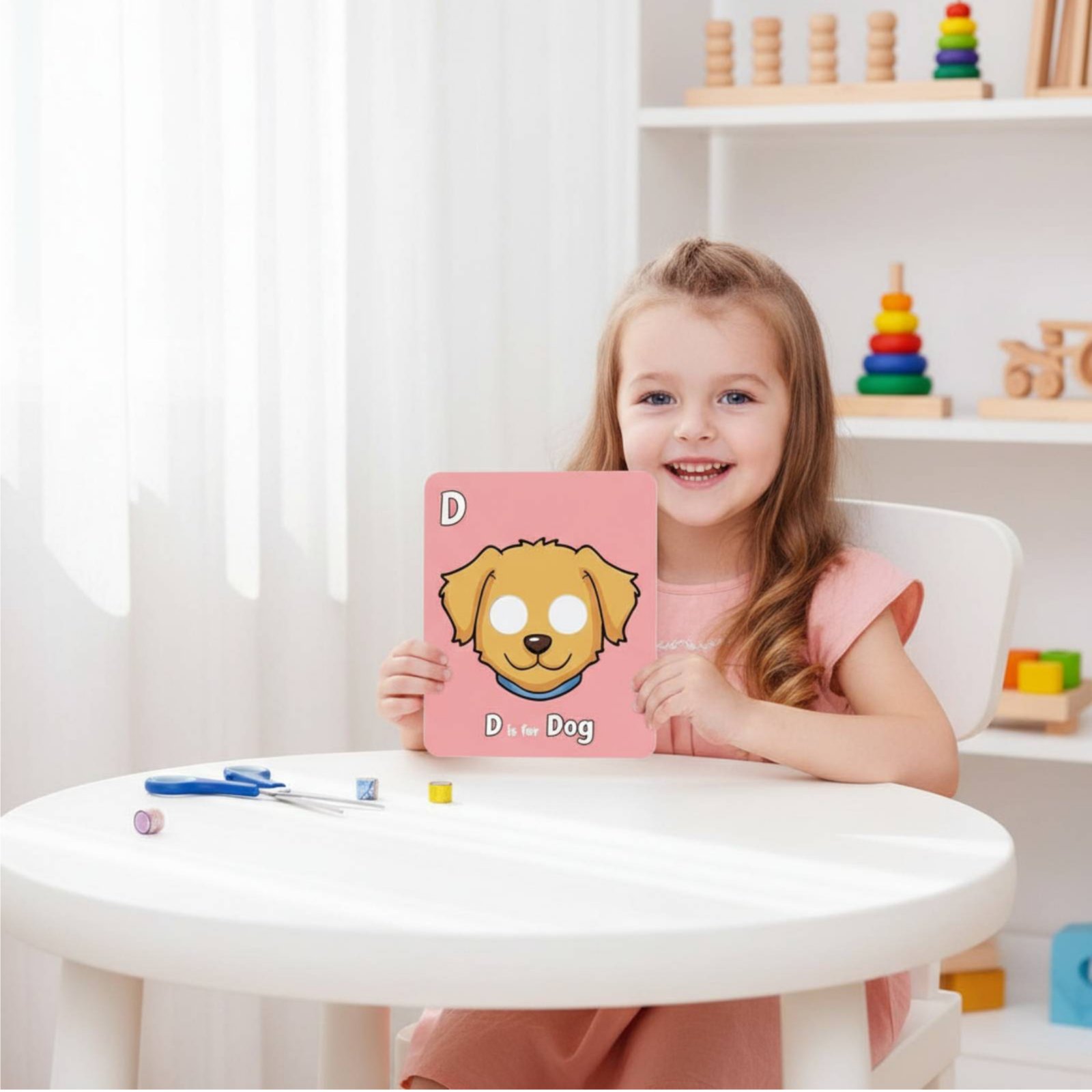 Educational Flash Card - Creature Mask Flash Cards Preschool Education