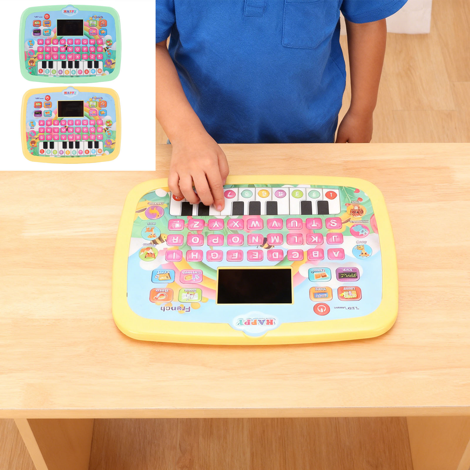 Learning Tablet Kids - Kids Learning Tablet LED Screen Educational