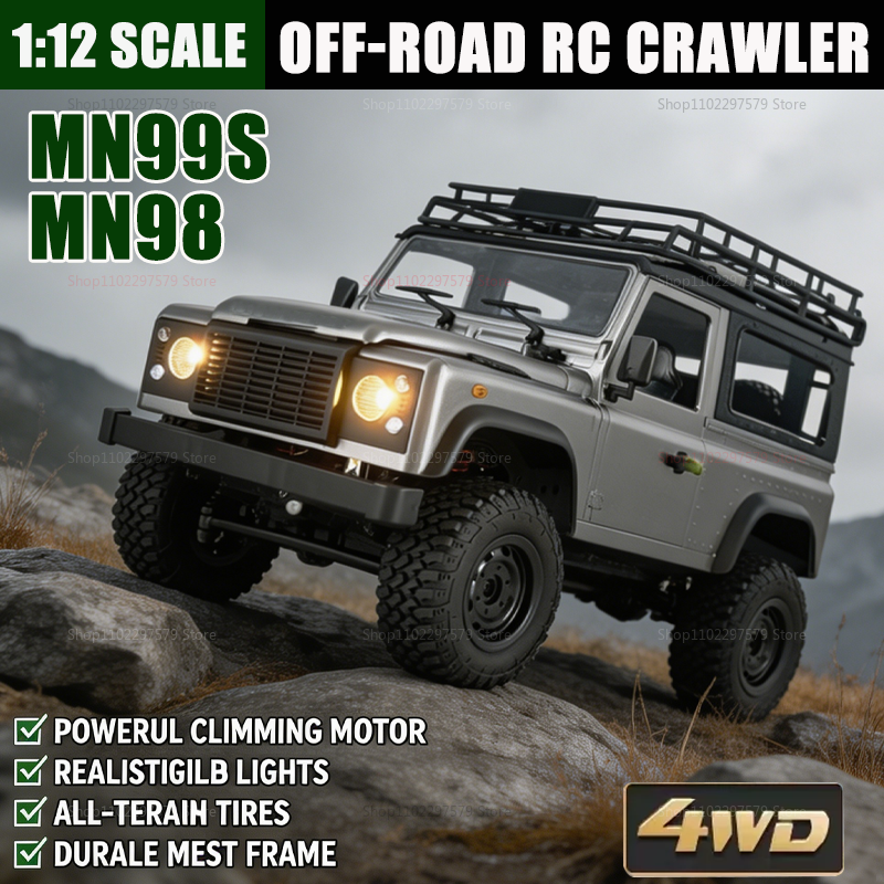 Kids Toys Very - 1/12 4WD RC Crawler MN98 MN99s