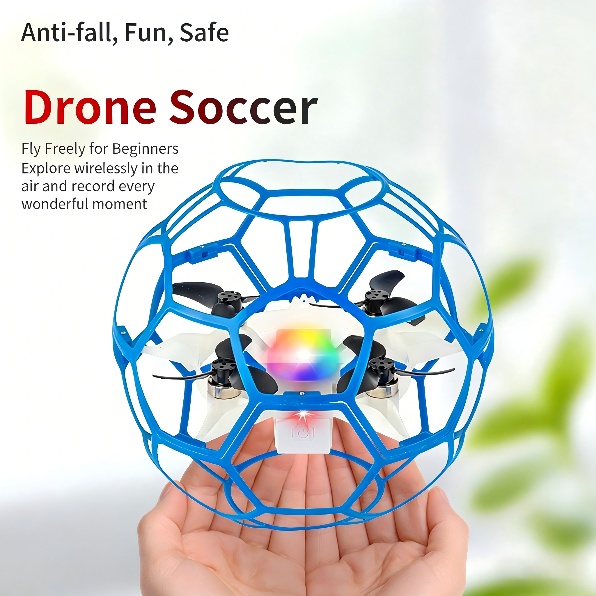 Kids' Toy - GS01 2.4G RC Racing Football Drone