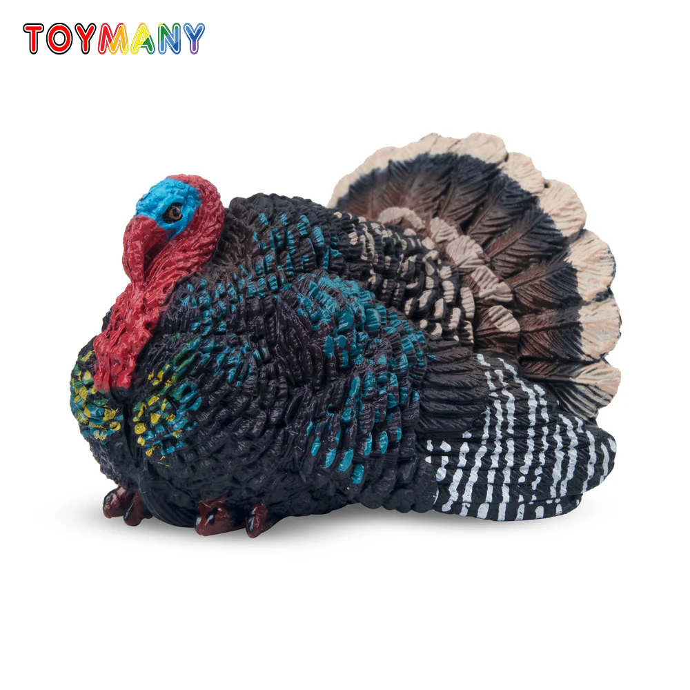 Kids Toys Latest - Toymany Simulation Turkey Wildlife Animal Model