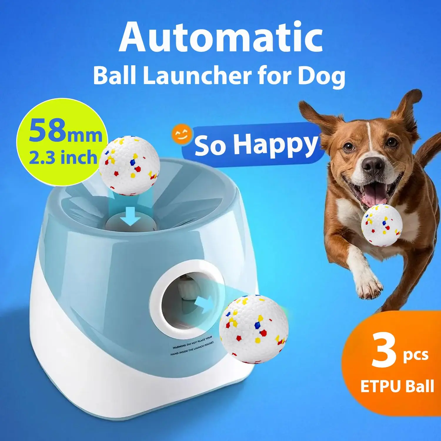 Dog Tennis Ball Launcher Dogs  - Catapult Launcher Toy のレビューと価格