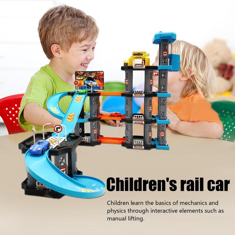 Racing Rail Car Toys Children  - Catapult Launcher Toy のレビューと価格