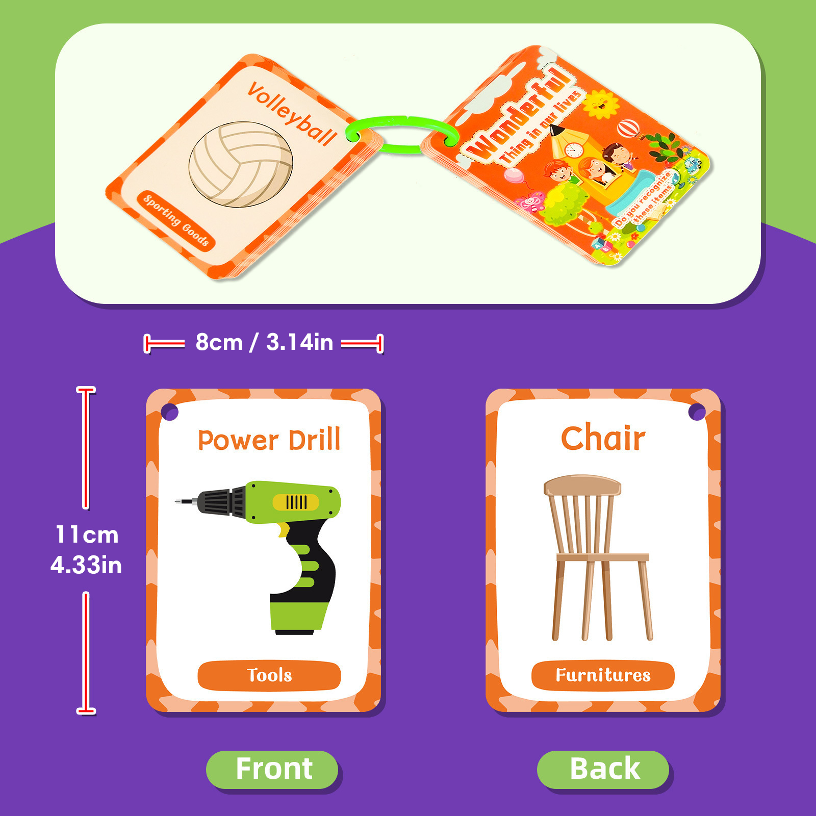 Daily Objects English Flashcar - Educational Flash Card のレビューと価格