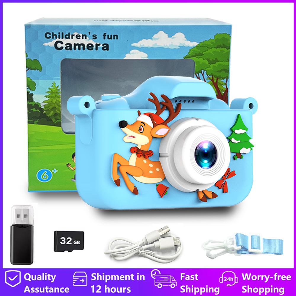 Mini Kid Camera Digital Camera - Kids Toys Top View のレビューと価格