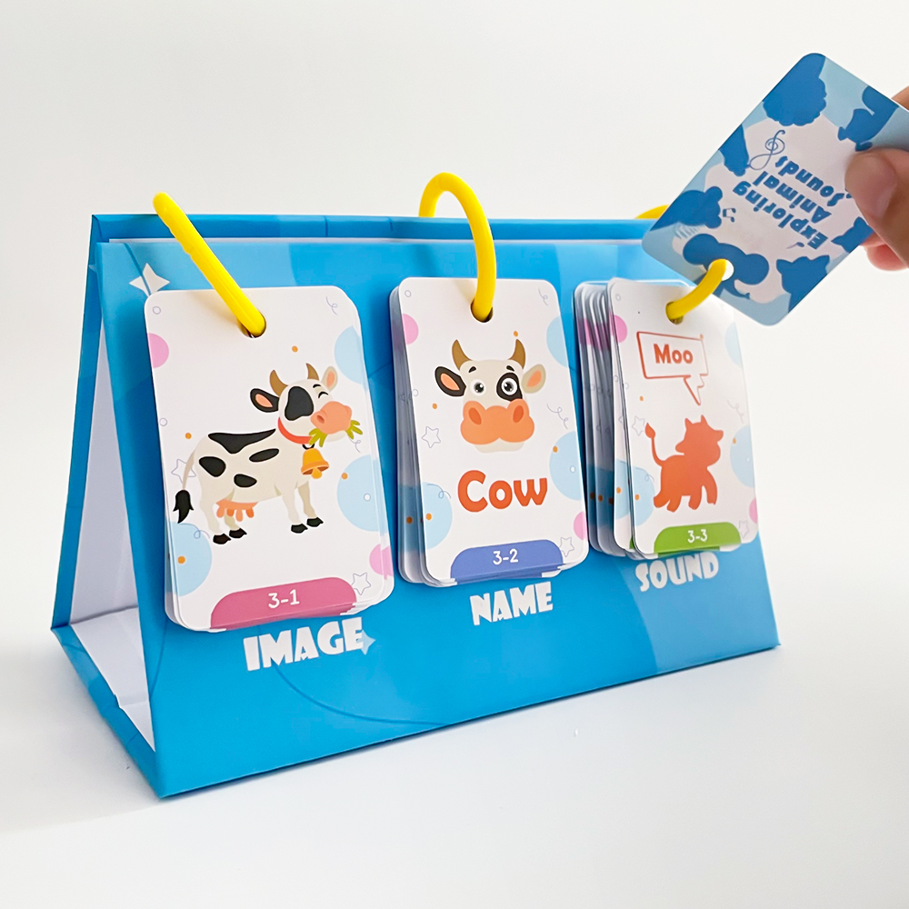 72Pcs Kids Learn Animal Sounds - Educational Flash Card のレビューと価格