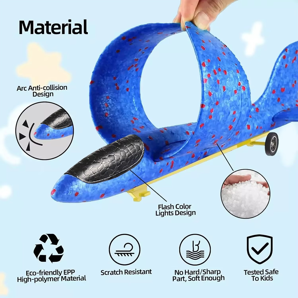 Kids Foam Aircraft 10M Launche - Catapult Launcher Toy のレビューと価格