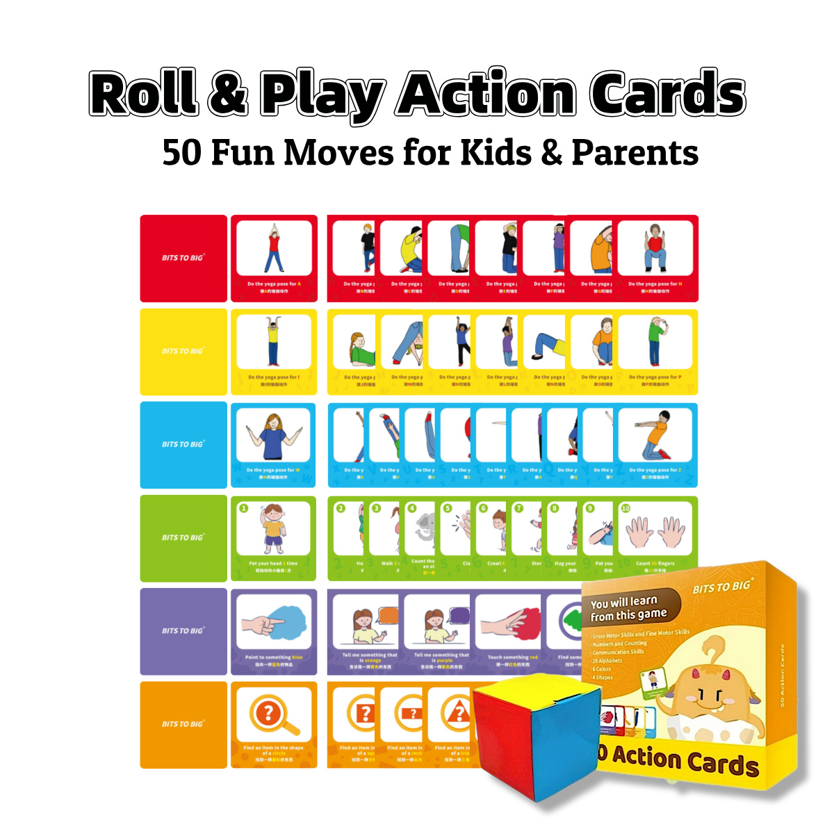 Interactive Alphabet Yoga Toy  - Educational Flash Card のレビューと価格