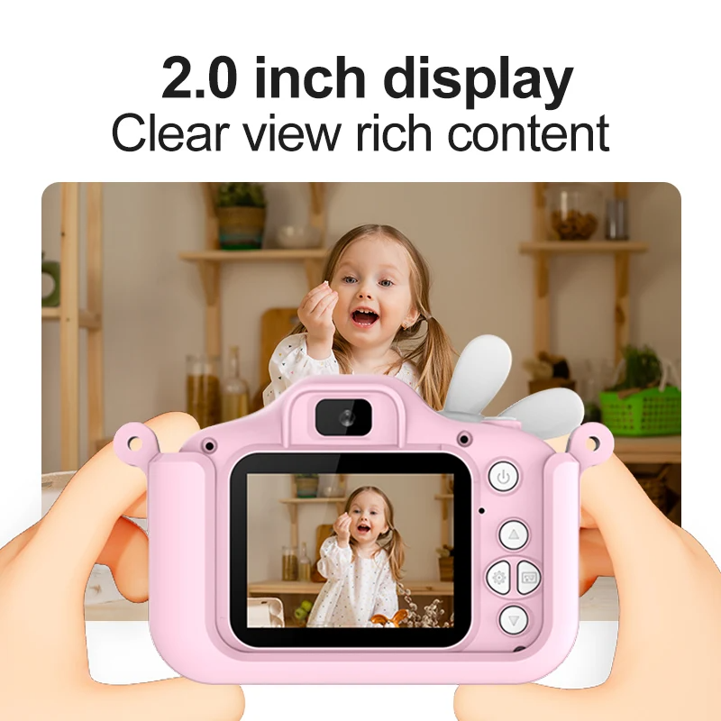Kids Camera Digital Dual Camer - Kids Toys Top View のレビューと価格