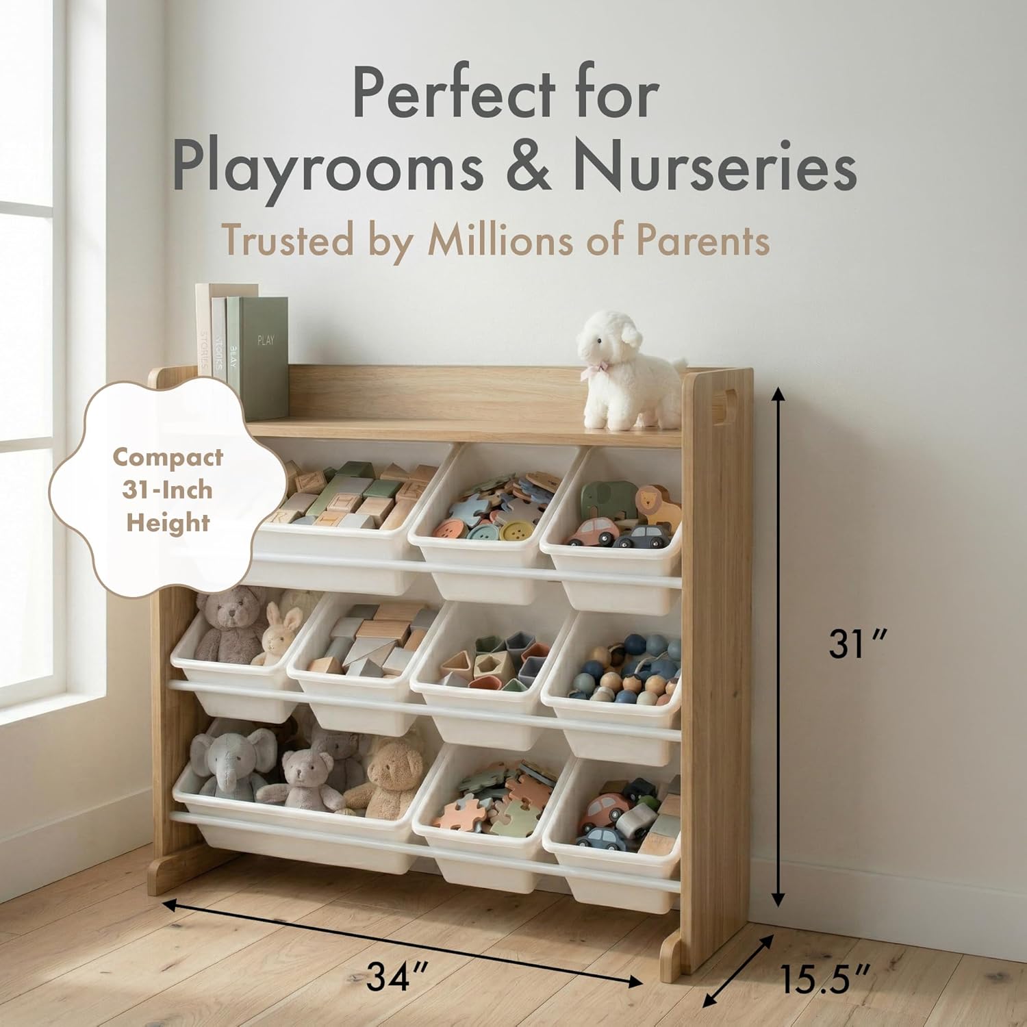3-Tier Toy Storage Organizer w - Kids' Toy のレビューと価格