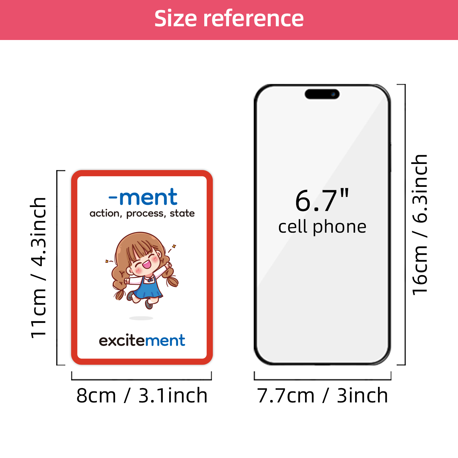 15pcs Double-Sided Prefixes an - Educational Flash Card のレビューと価格