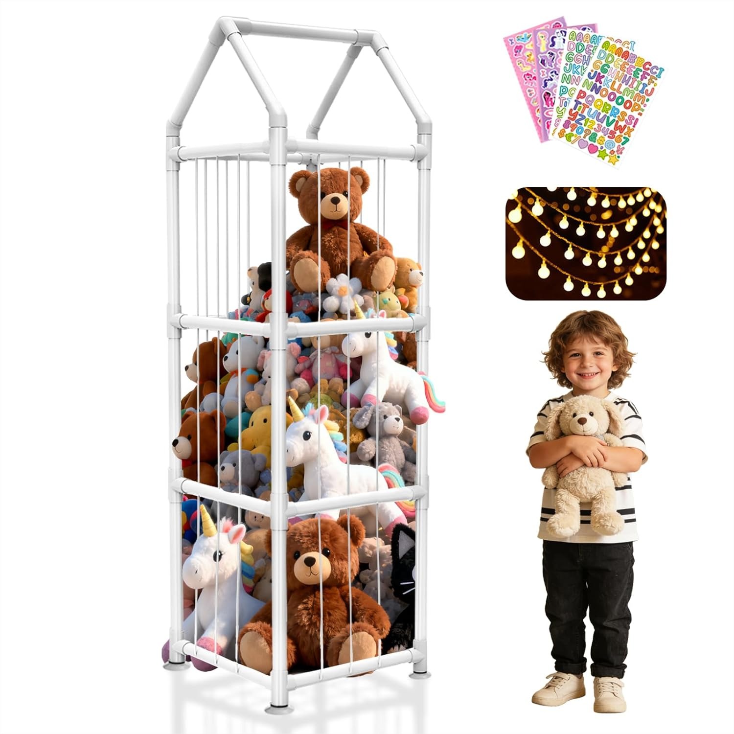 Stuffed Animal Storage with Su - Kids' Toy のレビューと価格