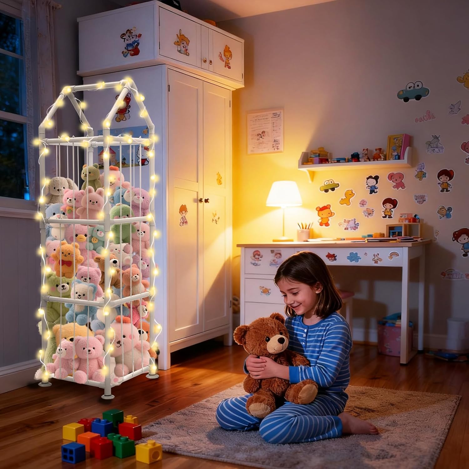 Stuffed Animal Storage with Su - Kids' Toy のレビューと価格