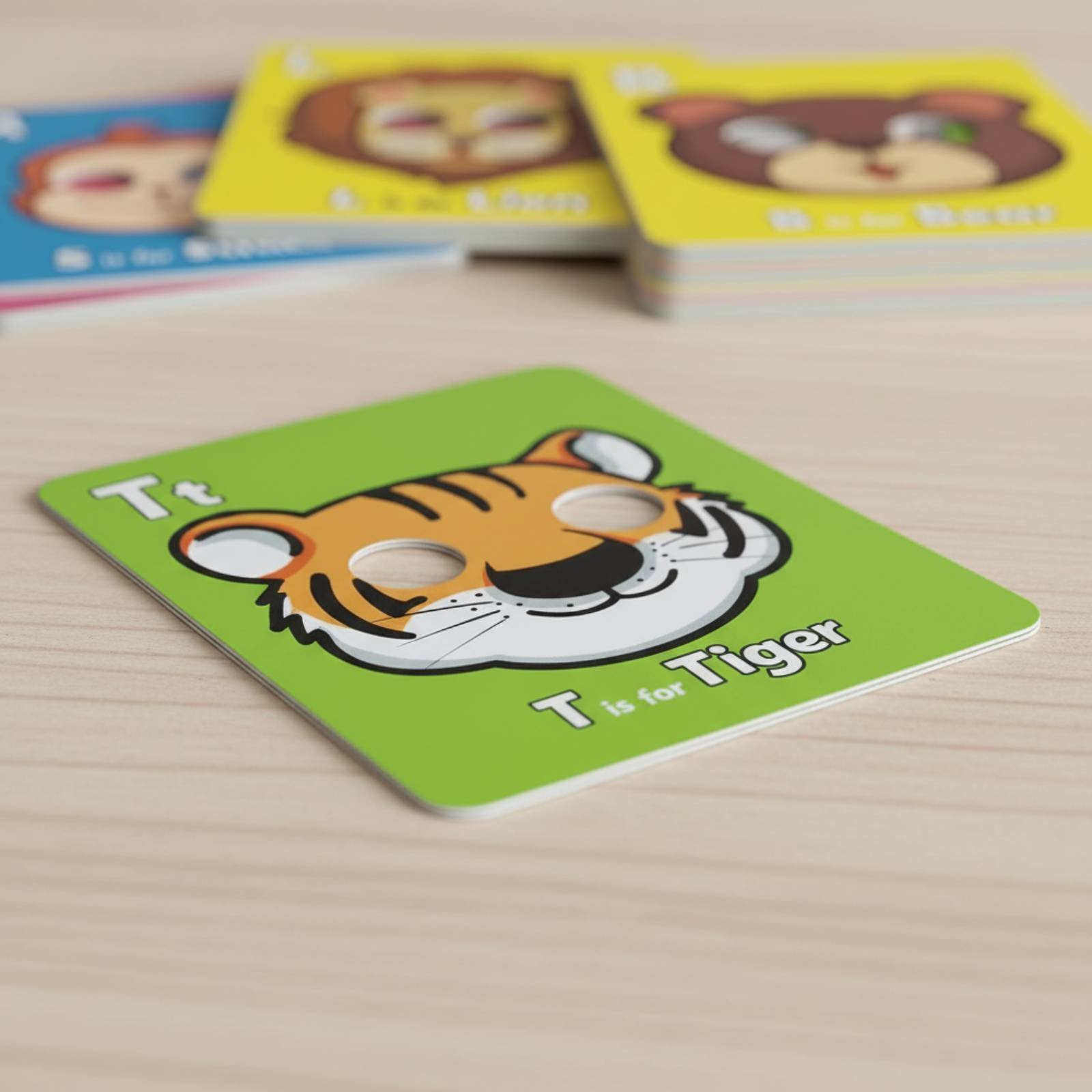 Creature Mask Flash Cards Inte - Educational Flash Card のレビューと価格