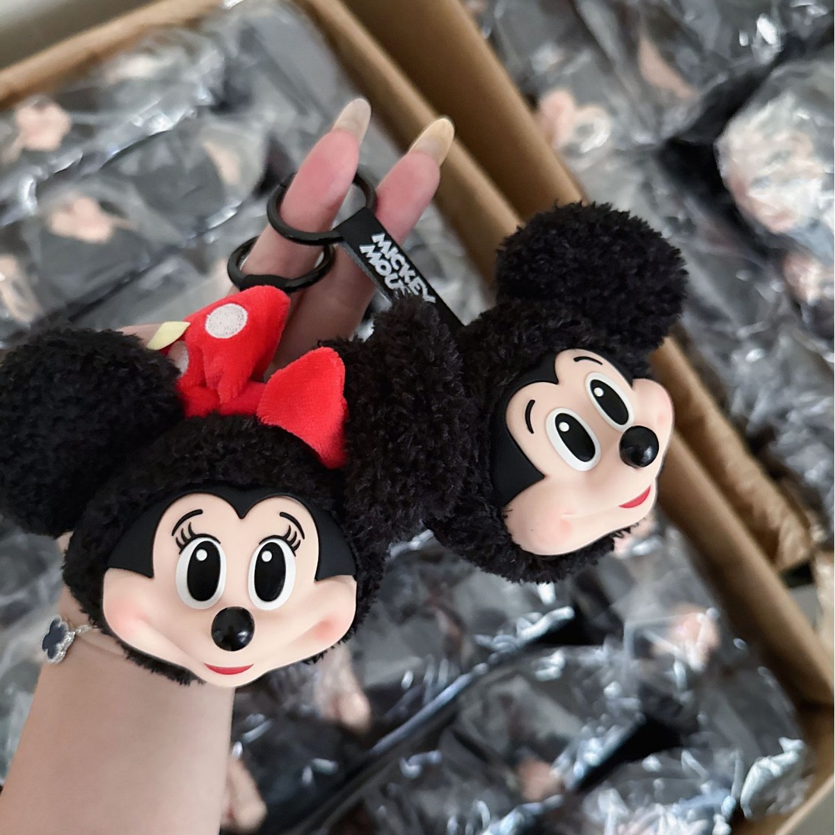 Mickey Minnie Plush Doll Keych - Kids Toys Idea のレビューと価格