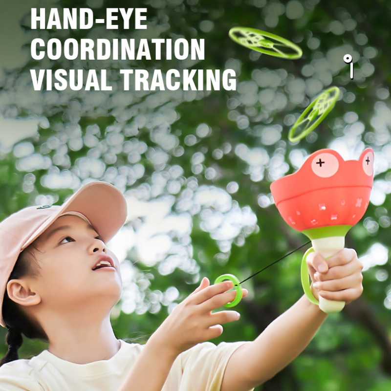 Kids Flying Saucer Disc Launch - Catapult Launcher Toy のレビューと価格