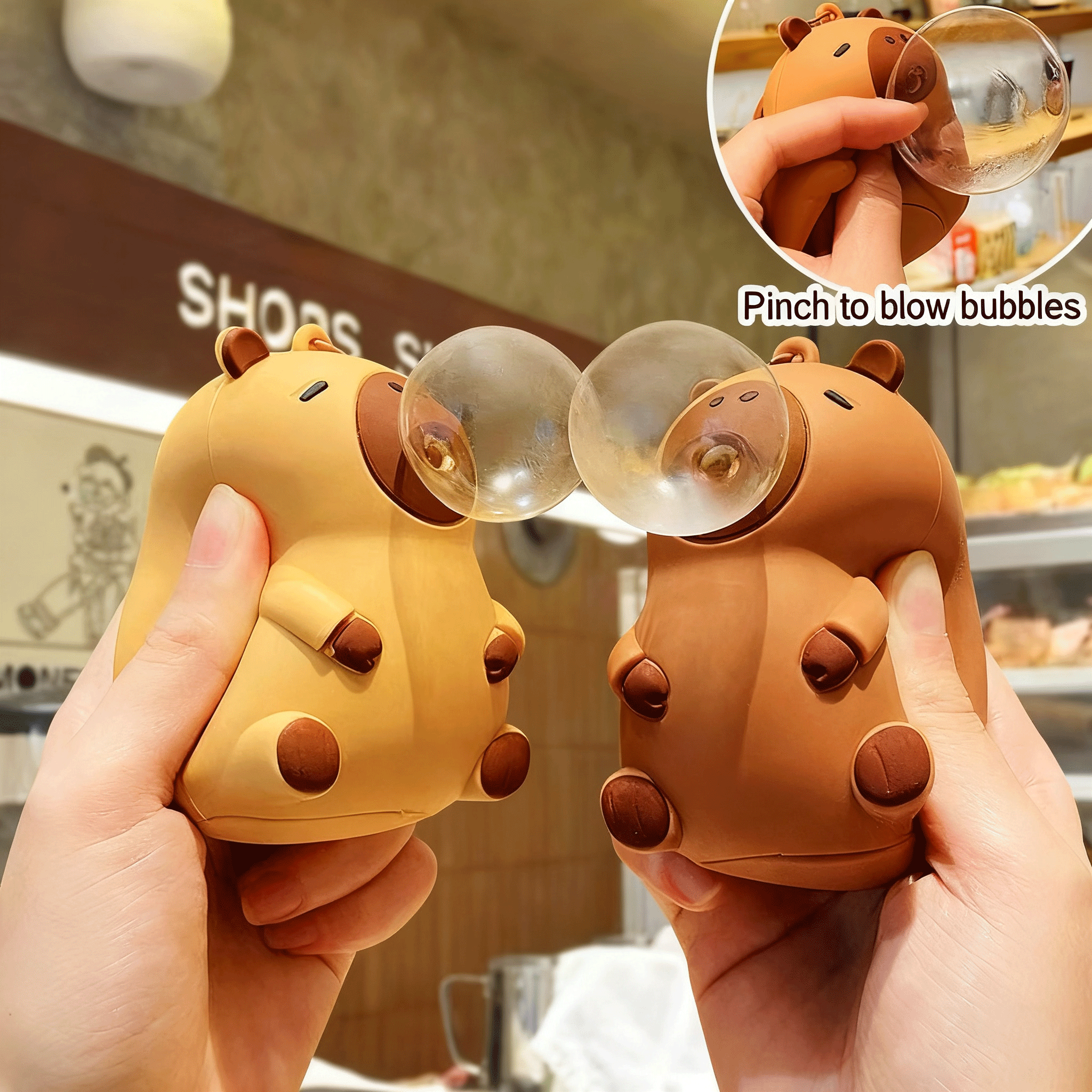 Capybara Doll Pinch Pendant To - Kids Toys Latest のレビューと価格