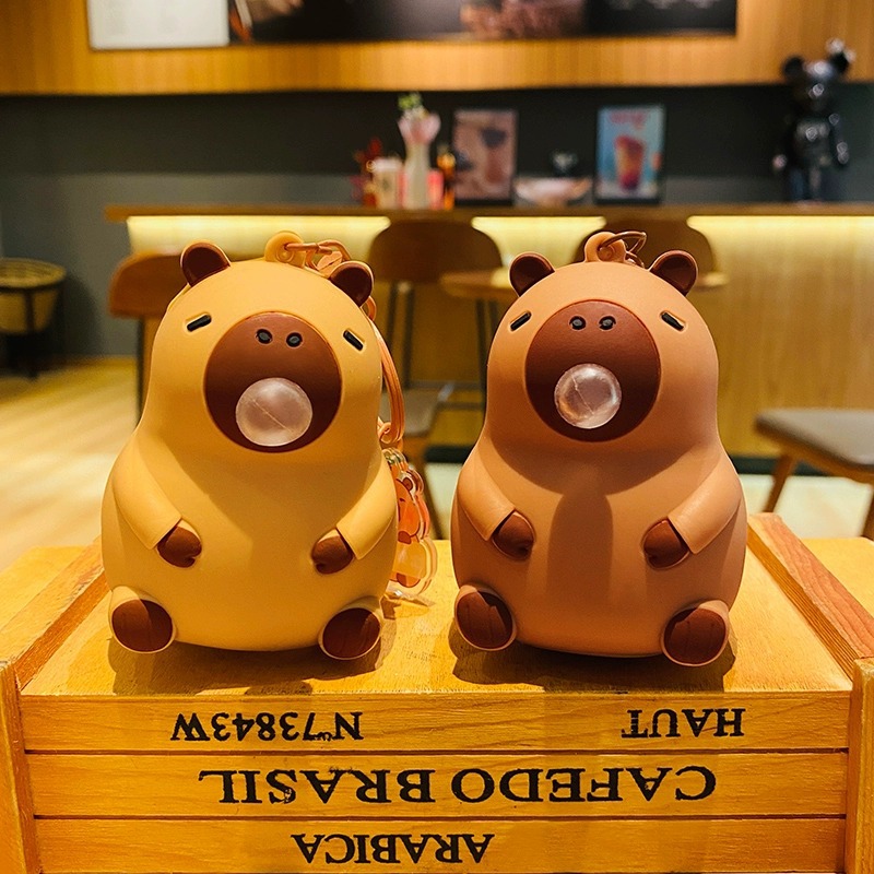 Capybara Doll Pinch Pendant To - Kids Toys Latest のレビューと価格