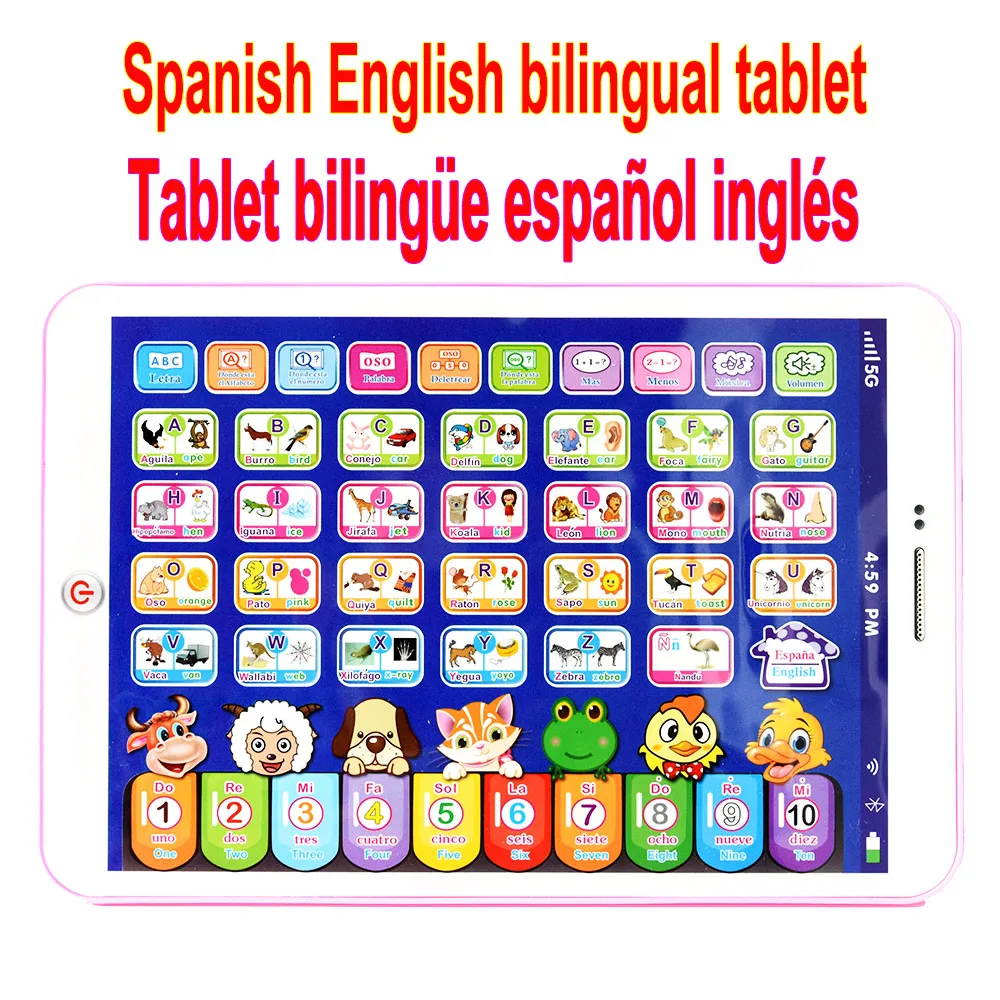 Spanish Alphabet Child Tablet  - Learning Tablet Kids のレビューと価格