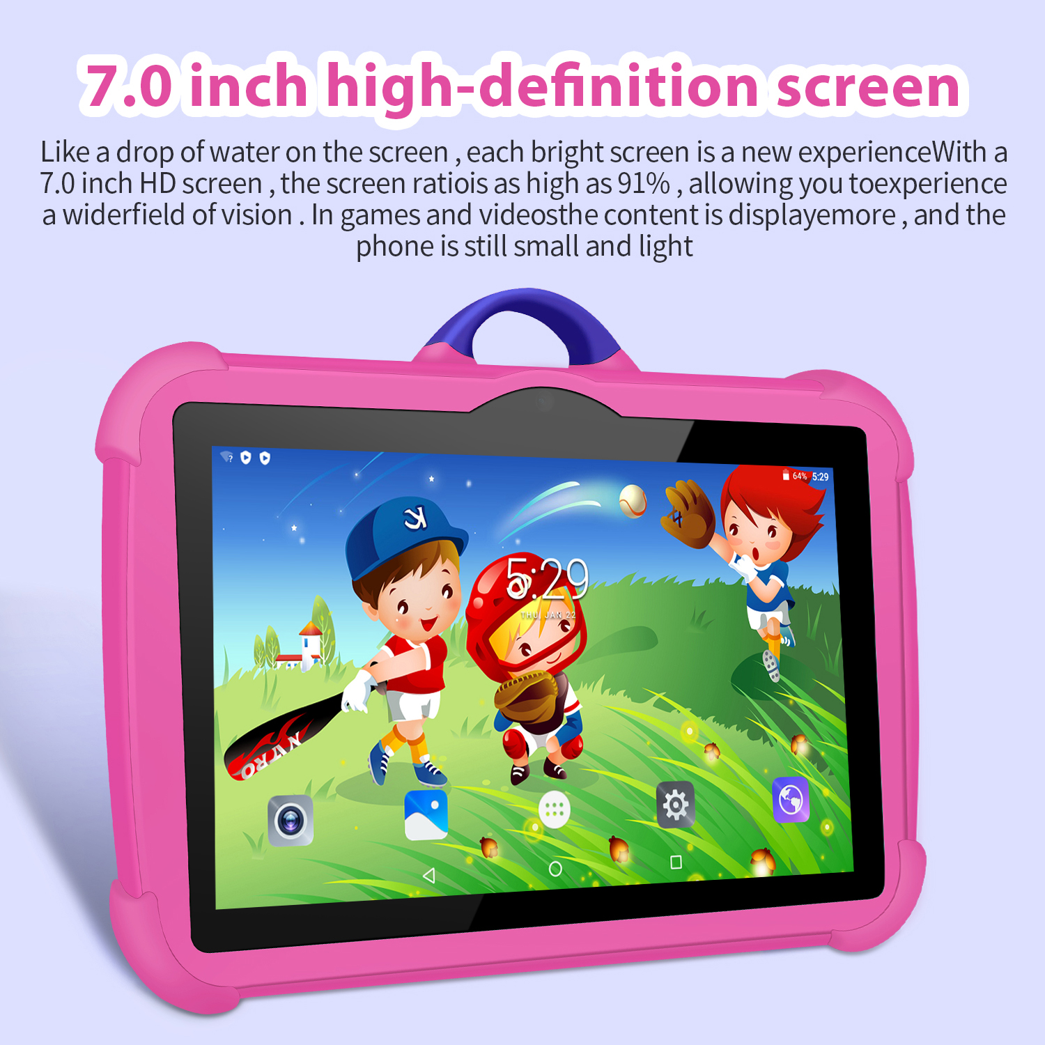 New Cartoon Pattern Kids Table - Learning Tablet Kids のレビューと価格