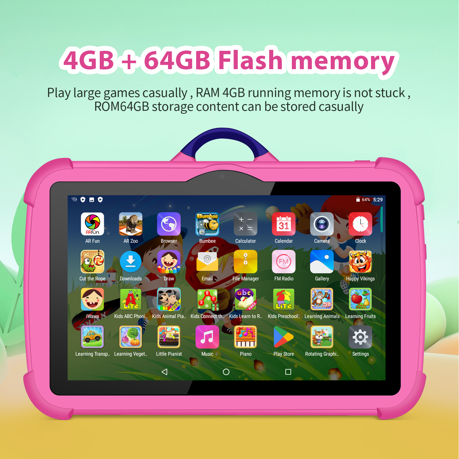 New Cartoon Pattern Kids Table - Learning Tablet Kids のレビューと価格