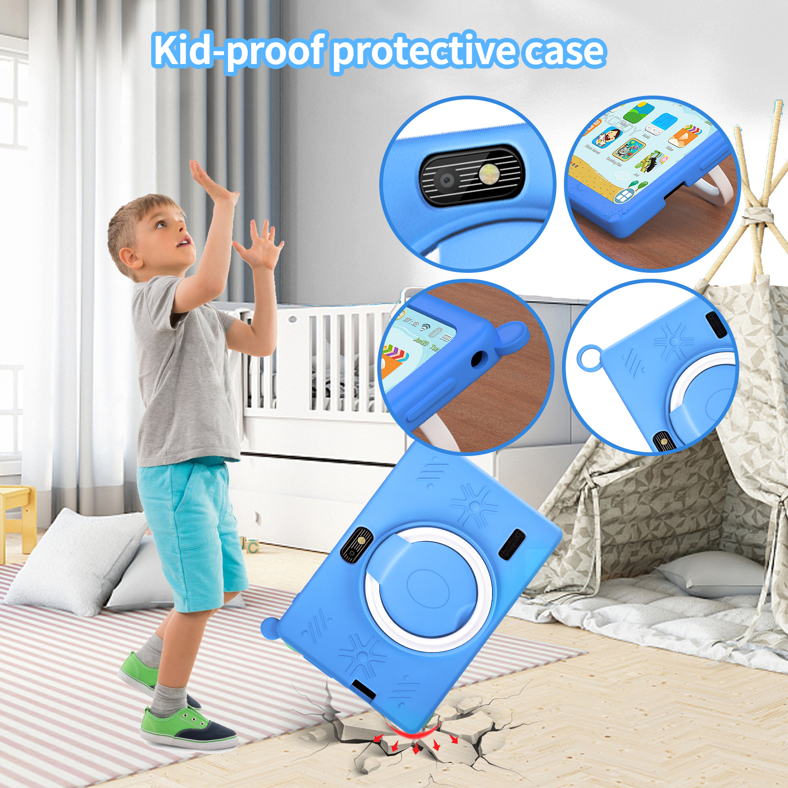 New 5G WIFI Children's Learnin - Learning Tablet Kids のレビューと価格