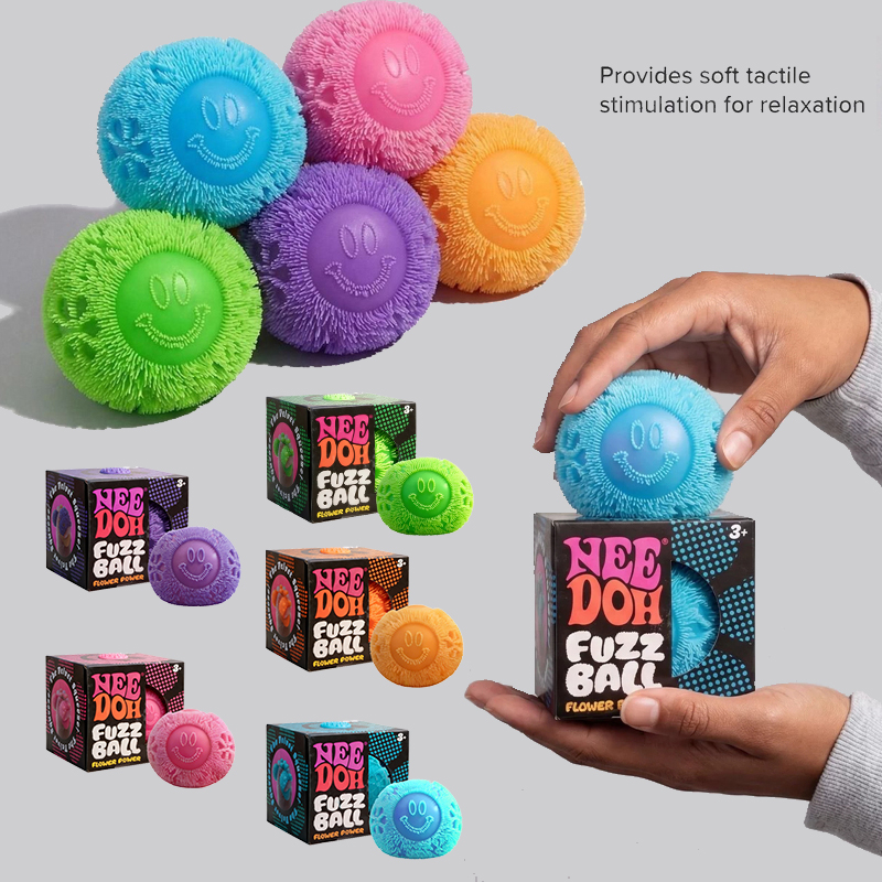 Needoh Fuzz Ball Flower Power  - Kids Quiet Toys のレビューと価格
