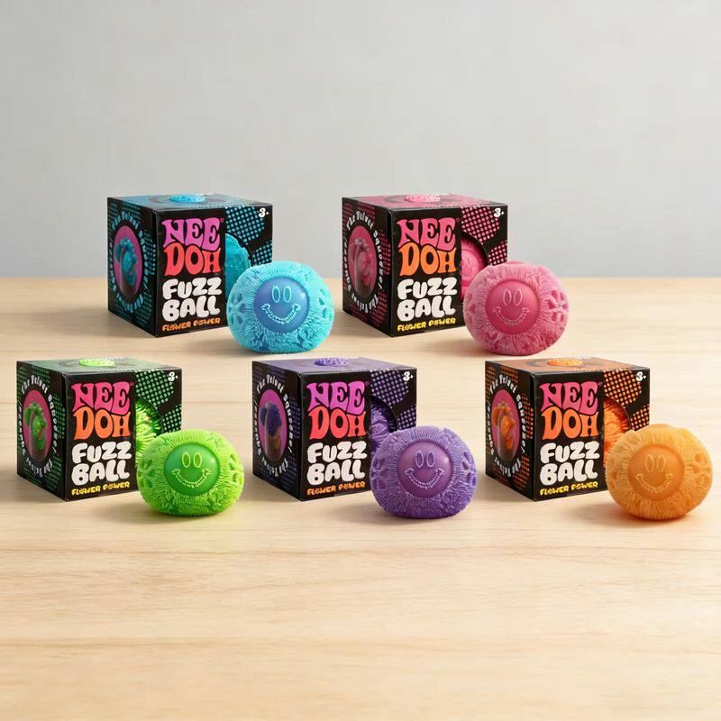 Needoh Fuzz Ball Flower Power  - Kids Quiet Toys のレビューと価格