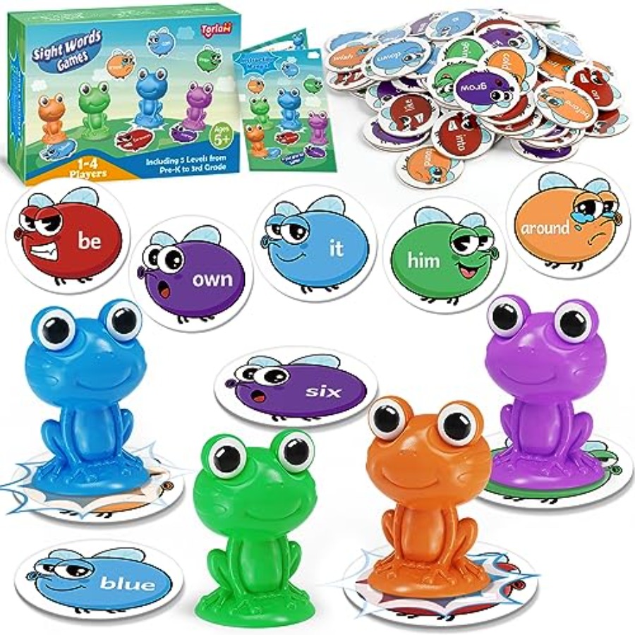Sight Word Games Frog Site Wor - Educational Flash Card のレビューと価格