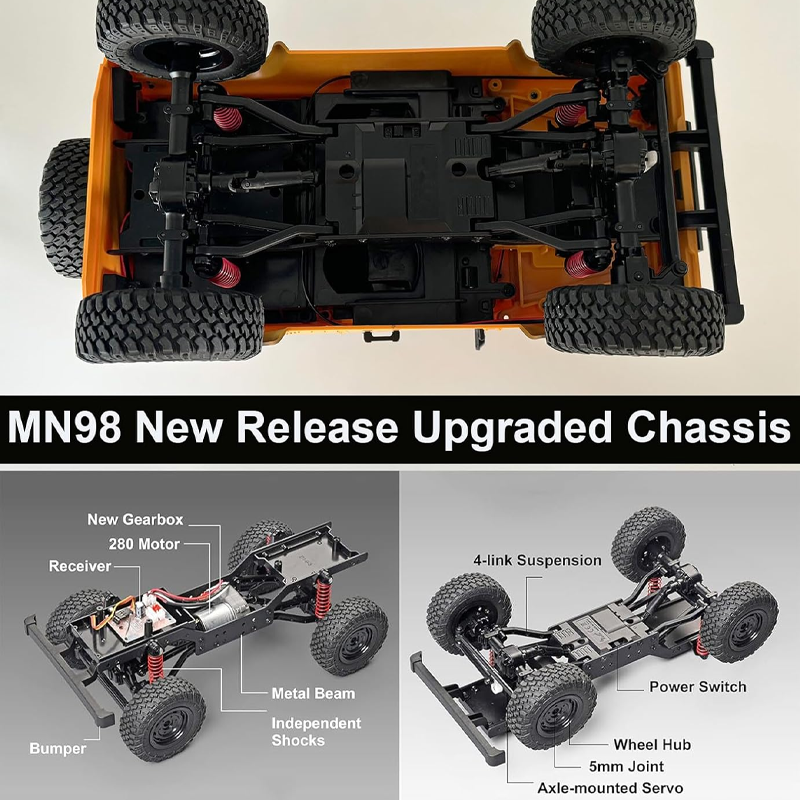1/12 4WD RC Crawler MN98 MN99s - Kids Toys Very のレビューと価格