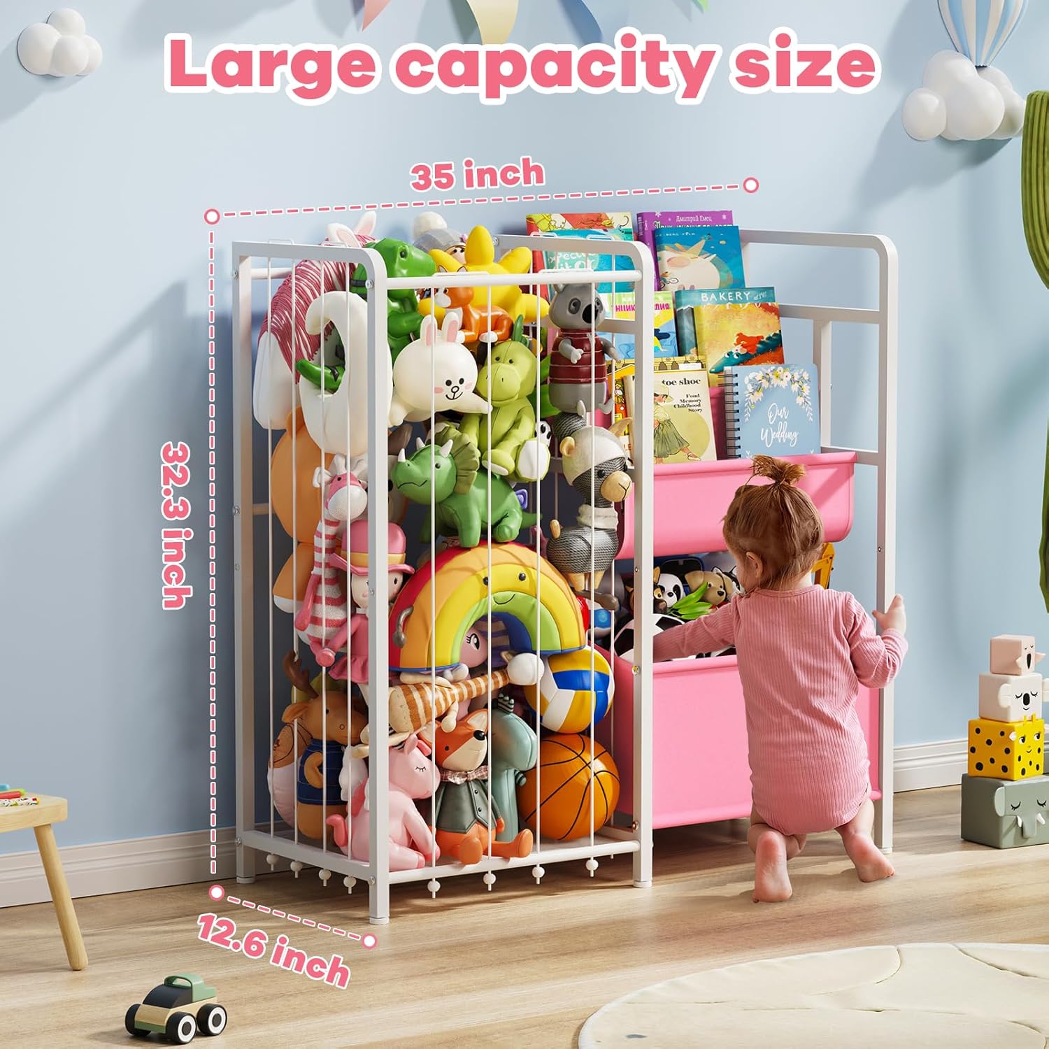 3-Tier Kids Bookshelf and Toy  - Kids' Toy のレビューと価格