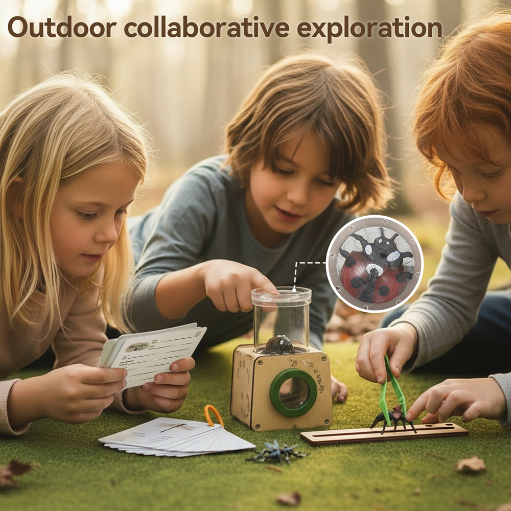 360 Tri View Bug Viewer Kit fo - Kids Toys Top View のレビューと価格