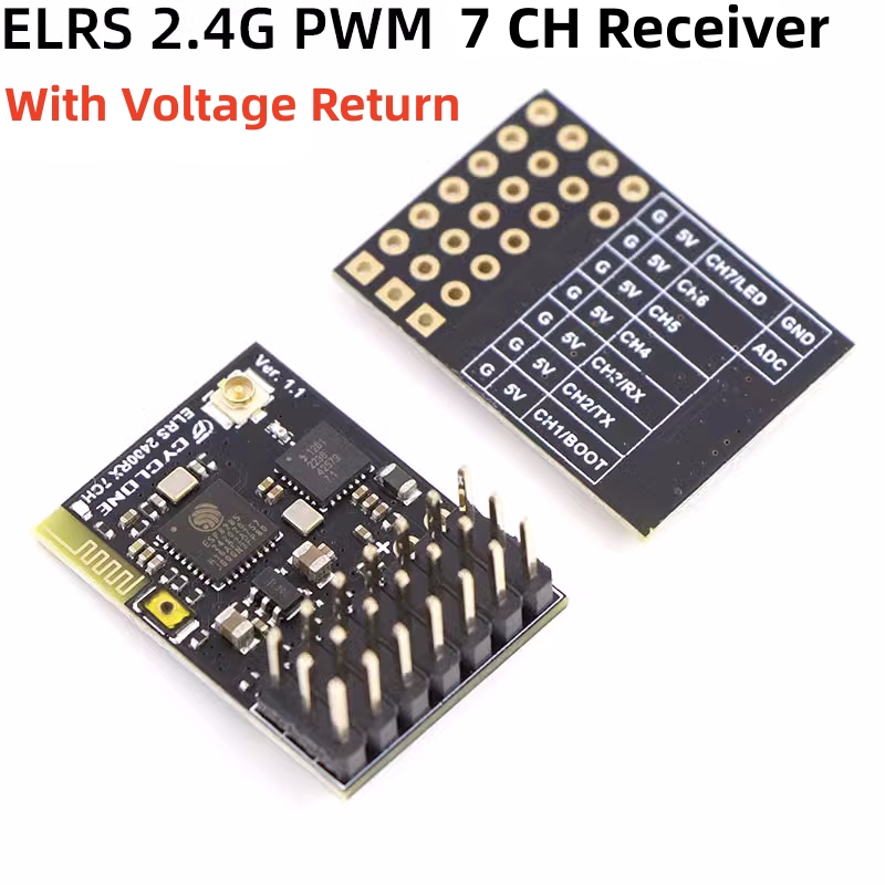 ELRS 2.4G PWM 7CH 6CH CRSF Rec - Kids Toys Remote Car のレビューと価格