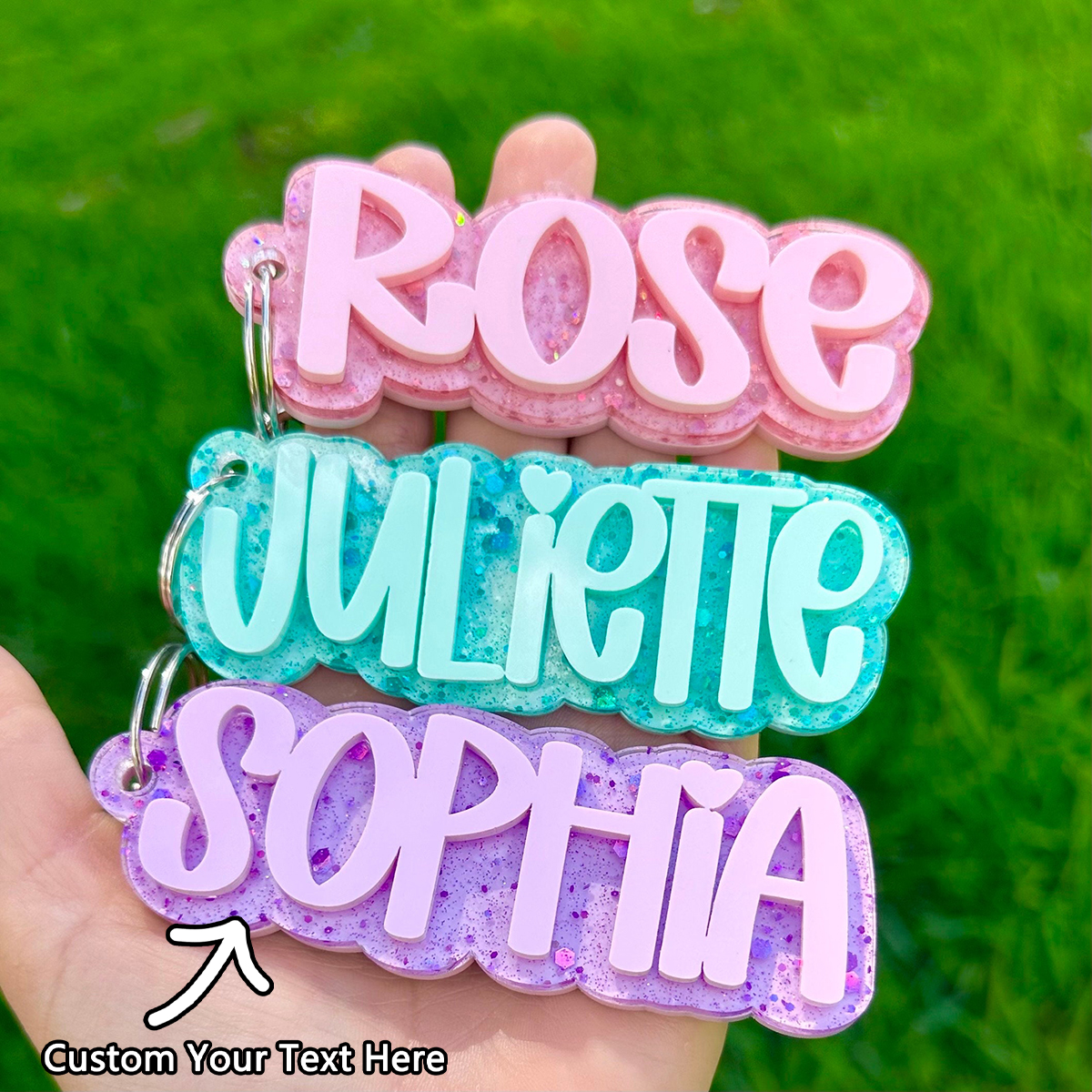 Personalized Keychain/ Acrylic - Laser Tag Set Kids のレビューと価格