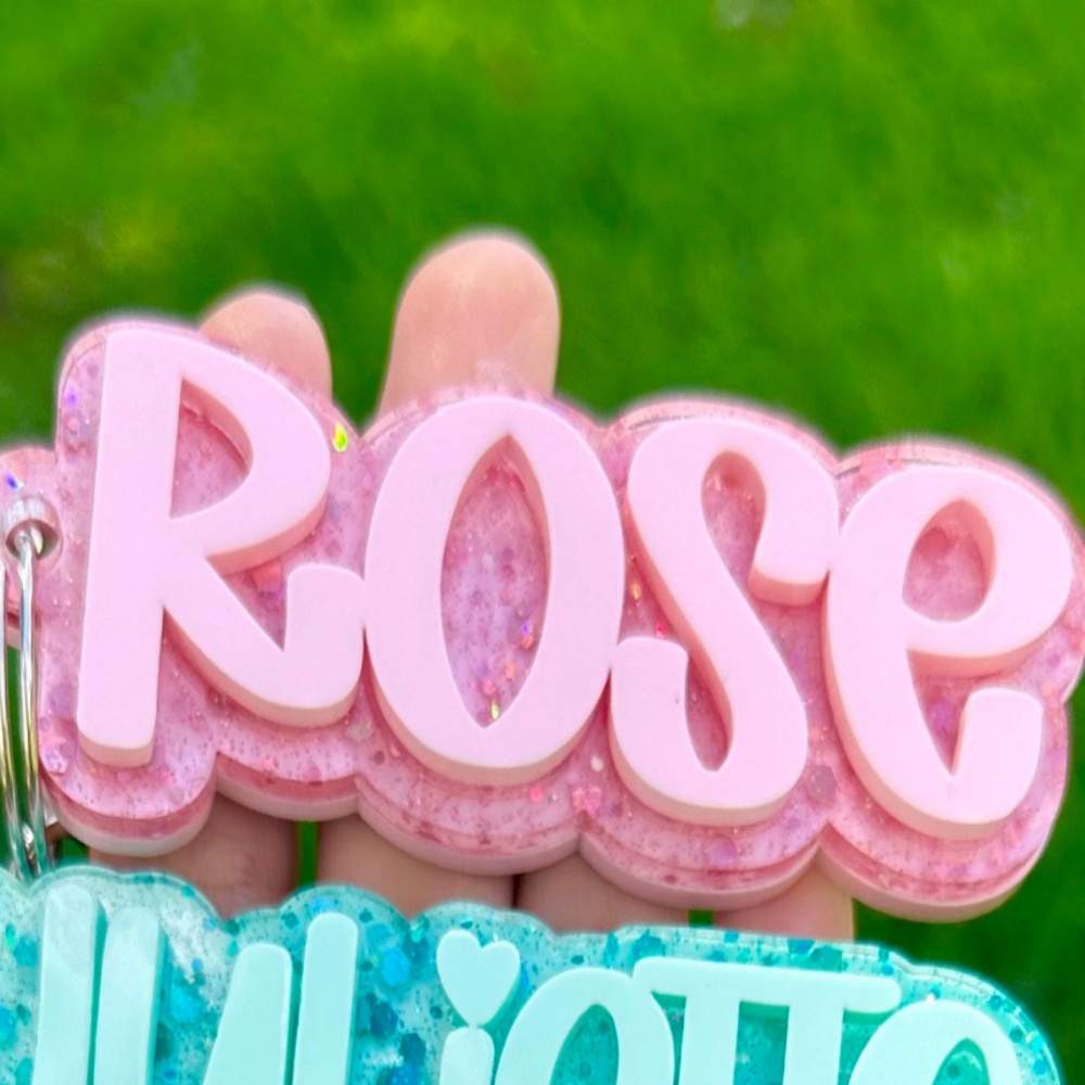 Personalized Keychain/ Acrylic - Laser Tag Set Kids のレビューと価格
