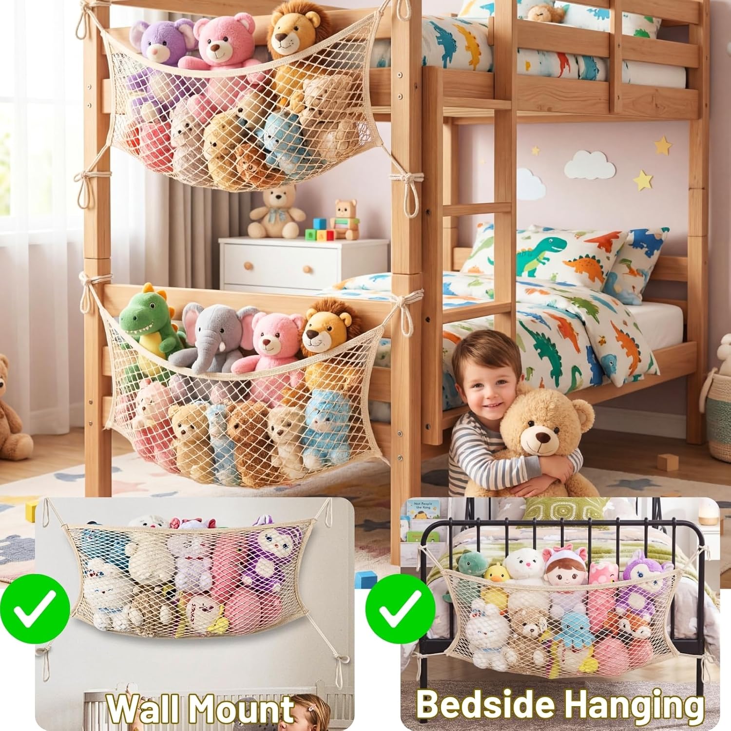 Stuffed Animal Storage Net for - Kids' Toy のレビューと価格