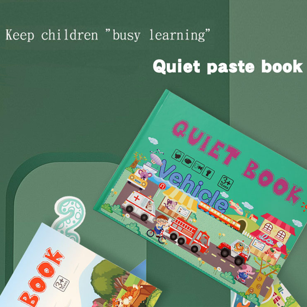 Baby Quiet Book Montessori Bus - Kids Quiet Toys のレビューと価格
