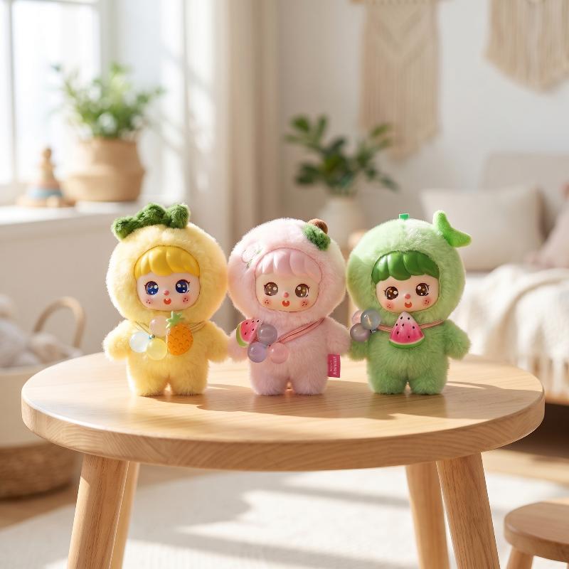 Cute Fruit Plush Doll Keychain - Kids Toys Idea のレビューと価格