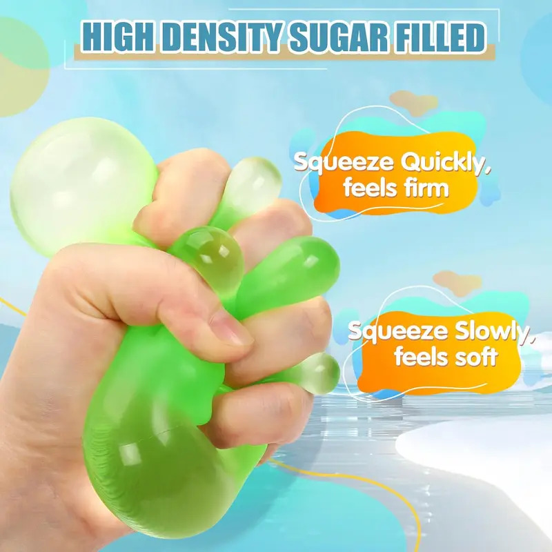 Stress Cube Squishy Fidget Toy - Kids Quiet Toys のレビューと価格