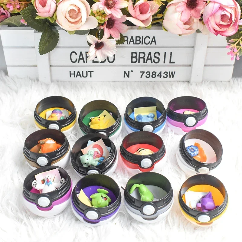 12Pcs Pokemon Figure Pokeball  - Kids Toys Idea のレビューと価格