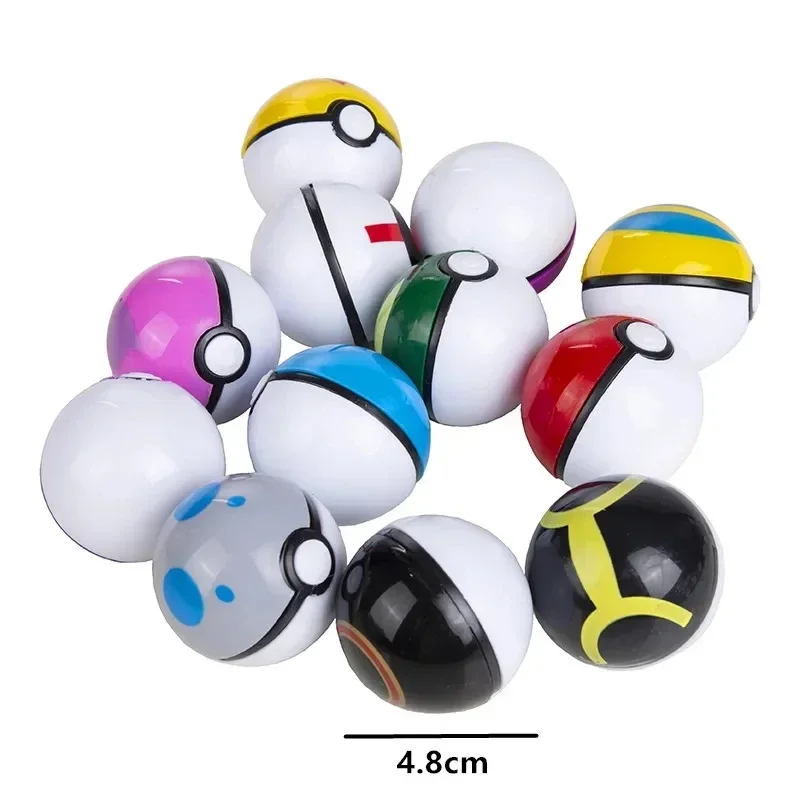 12Pcs Pokemon Figure Pokeball  - Kids Toys Idea のレビューと価格