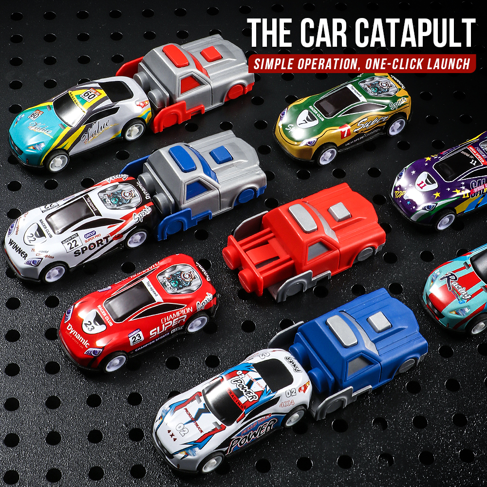 Multi track racing car - slidi - Catapult Launcher Toy のレビューと価格
