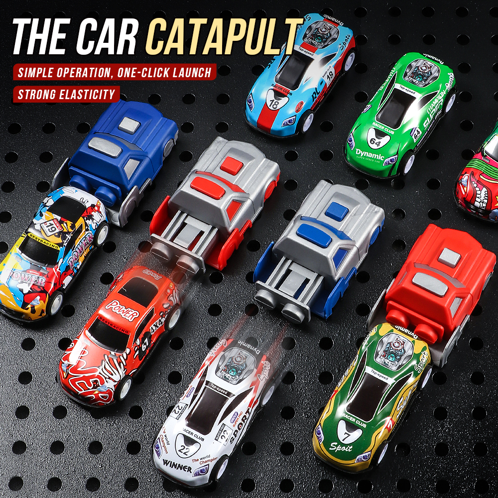 Multi track racing car - slidi - Catapult Launcher Toy のレビューと価格