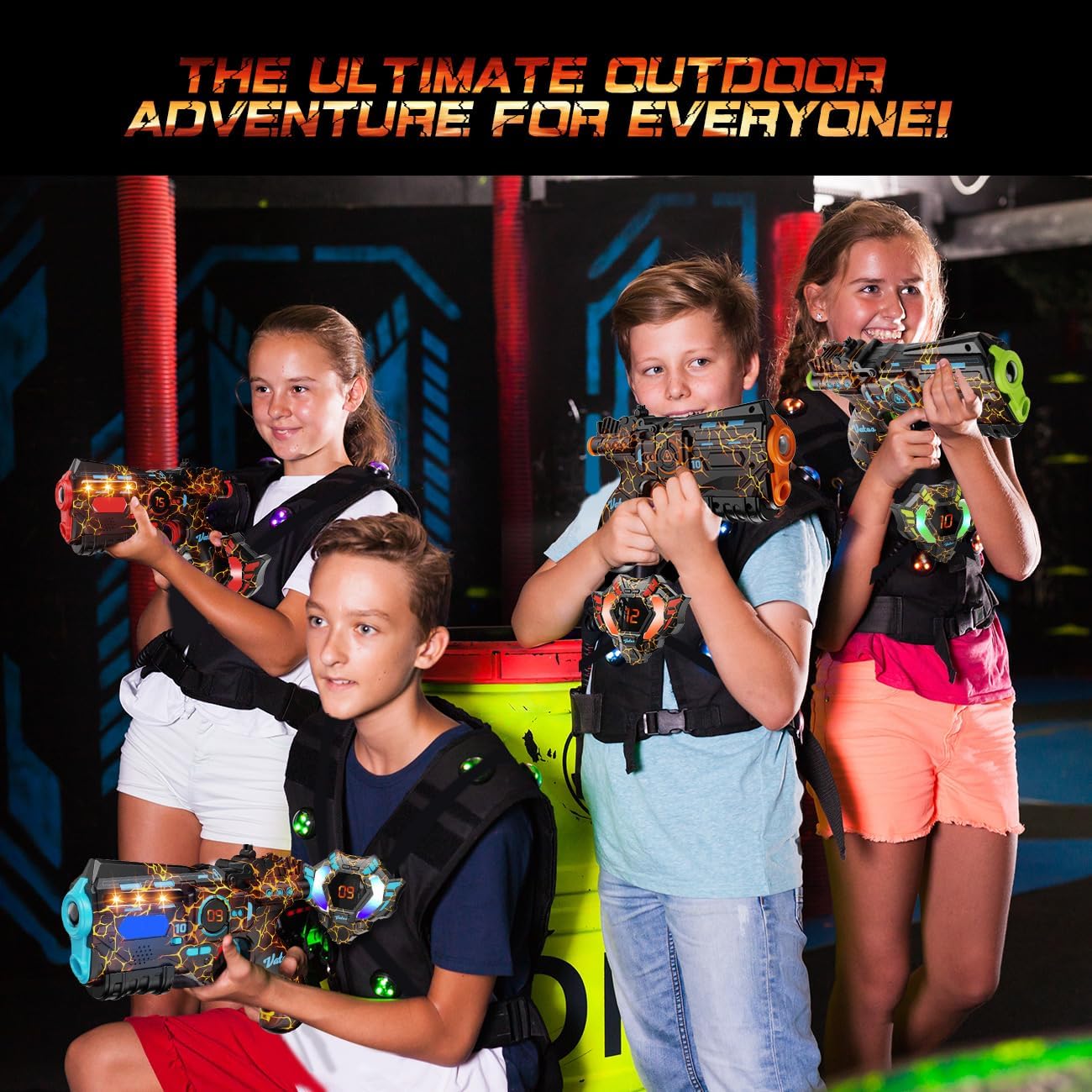 VATOS Kids Christmas Party Gif - Laser Tag Set Kids のレビューと価格