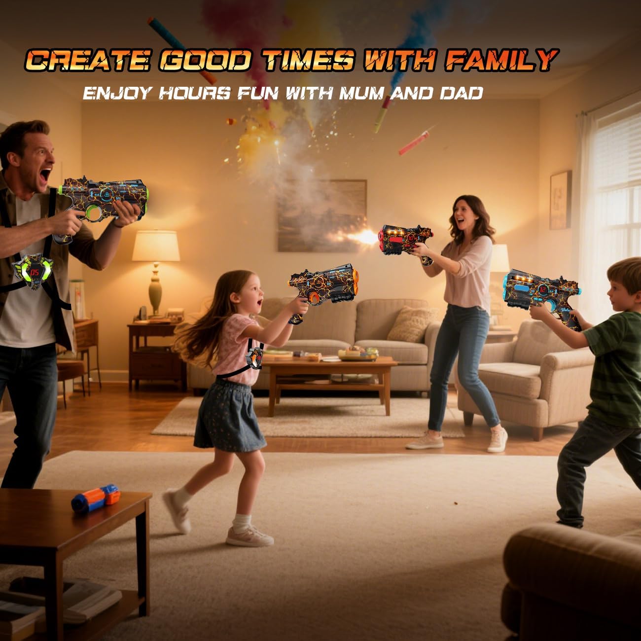 VATOS Kids Christmas Party Gif - Laser Tag Set Kids のレビューと価格