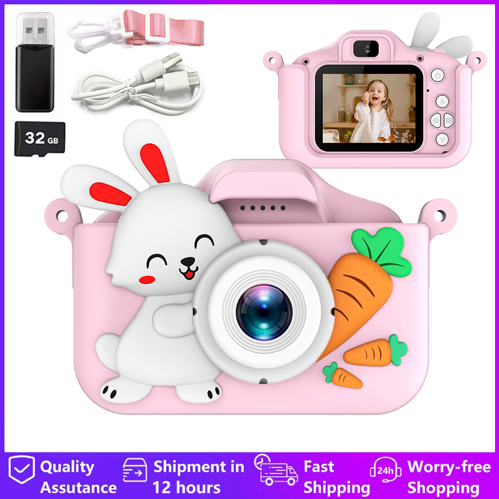 Kids Camera Digital Dual Camer - Kids Toys Top View のレビューと価格