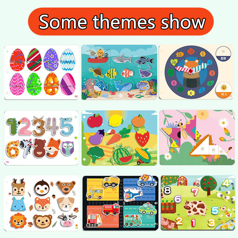 Montessori Baby Quiet Book Toy - Kids Quiet Toys のレビューと価格