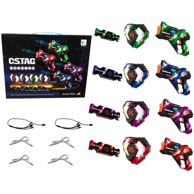 CSTAG 4x4x4 Laser Tag Guns Set - Laser Tag Set Kids のレビューと価格