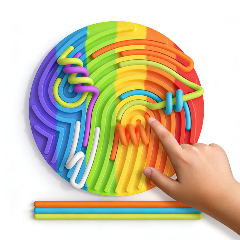 Sensory Activity Board Silicon - Kids Quiet Toys のレビューと価格